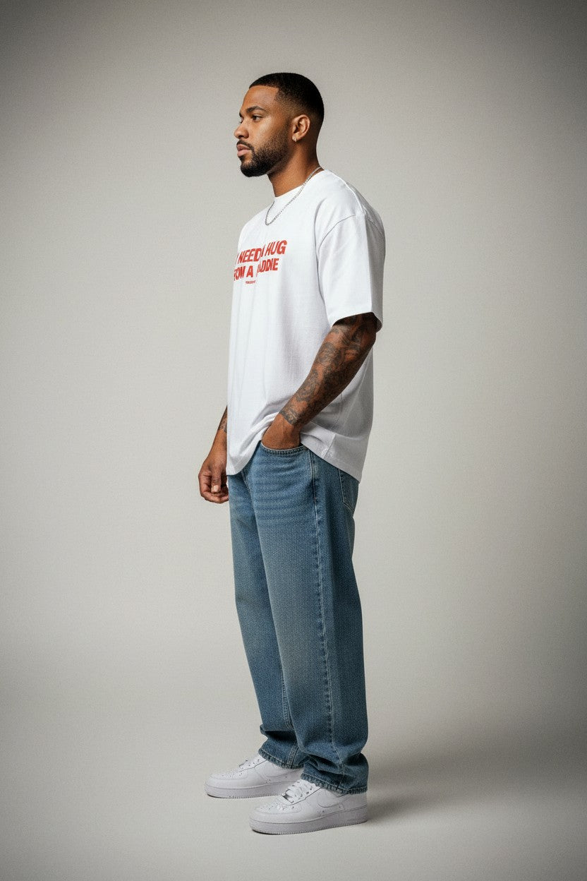 BADDIE HUG - Organic Oversize Shirt